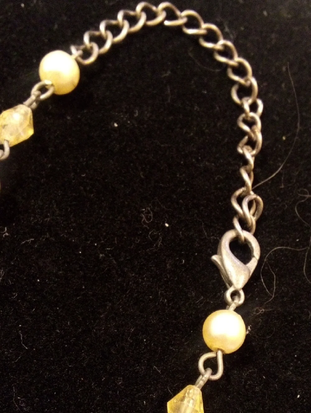 Gold Bead Fringe Statement Necklace - Women Jewelry